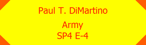 Paul T. DiMartino Banner